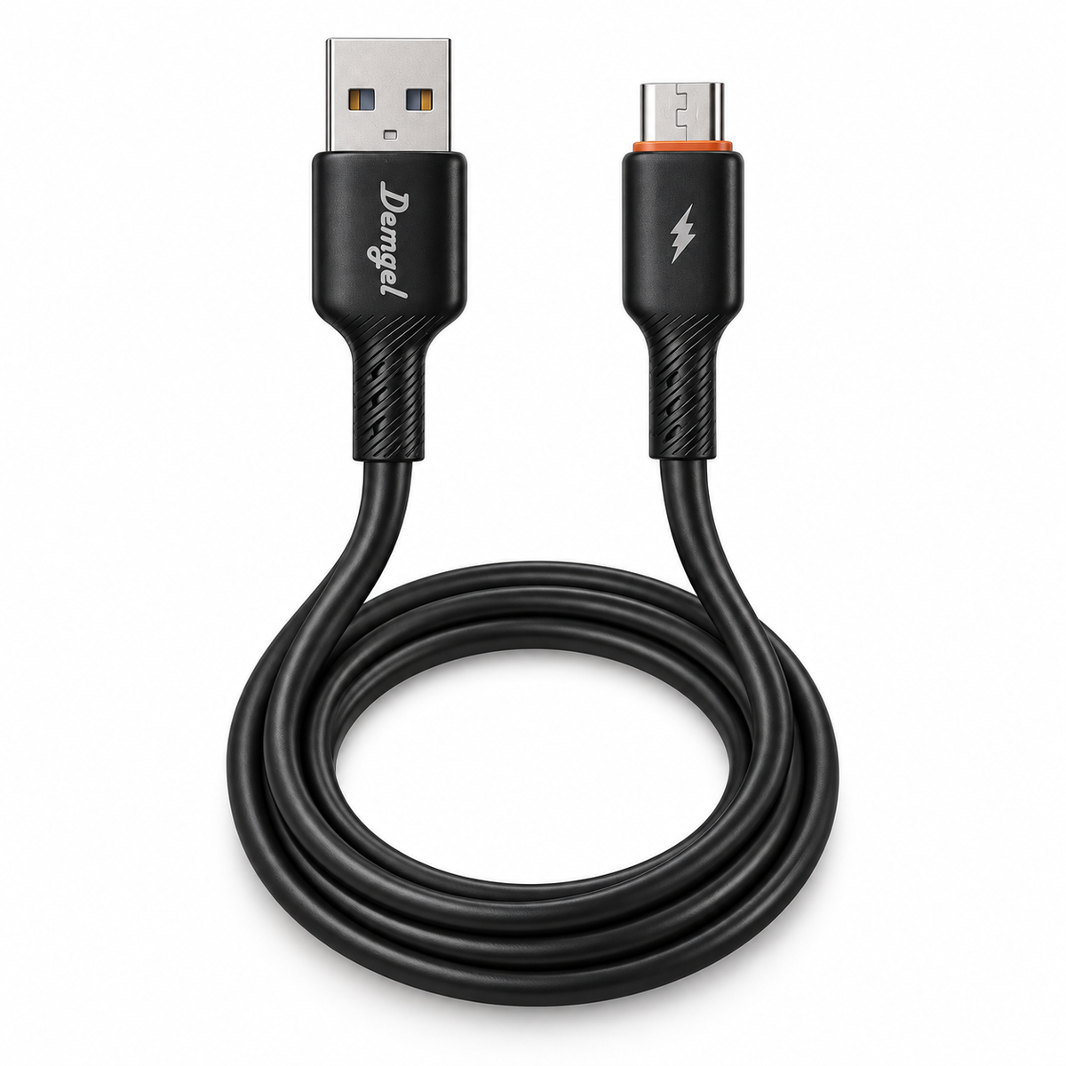 Cable Demgel USB-A a micro-USB V8 1 m · D-E4017M — vista completa